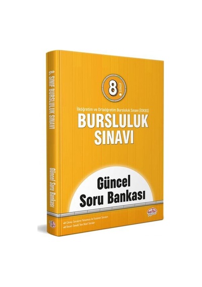 8.Sınıf PBYS Bursluluk Sınavı Güncel Soru Bankası -  Editör
