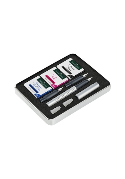 Faber-castell Grip 2011 Dolma Kalem Kaligrafi Seti Çok Renkli