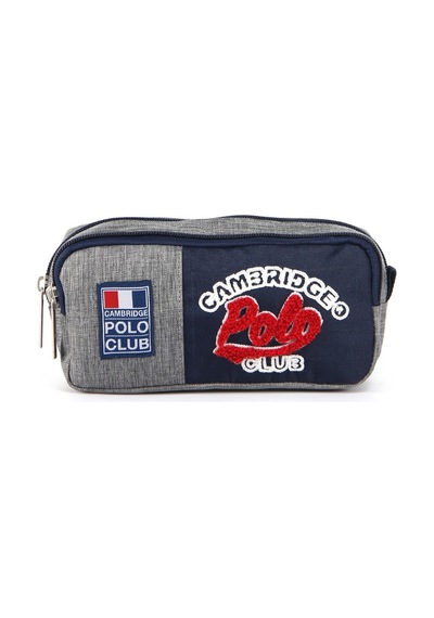 Cambridge Polo Club Stanford Academy Unisex Çocuk Çift Bölme Kalemlik Çok Renkli