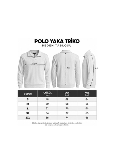 Classics Men Turbulance Slim Fit Erkek Polo Yaka Triko Kazak 7786 Siyah