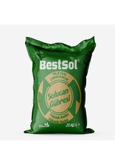 Bestsol %100 Organik Katı Solucan Gübresi 20 KG