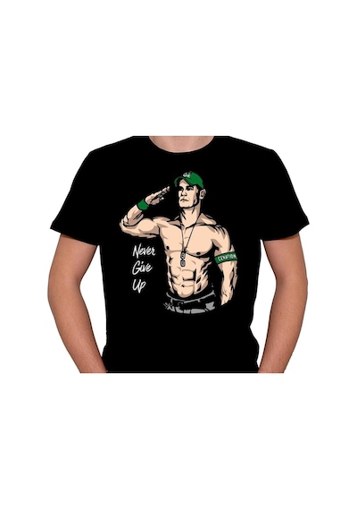 John Cena Never Give Up Amerikan Güreşi Tişört Unisex T-shirt 001