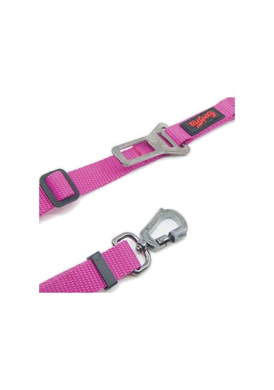 Travel Leash Araç Emniyet Tokası Kedi Köpek Gezdirme Sevk Kayışı Pembe S