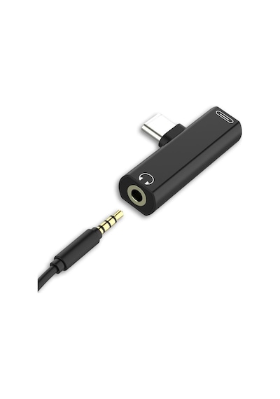 Lunatic 9044 Type C To 3.5mm Stereo Kulaklık Aux Şarj Çevirici Dönüştürücü Adaptör