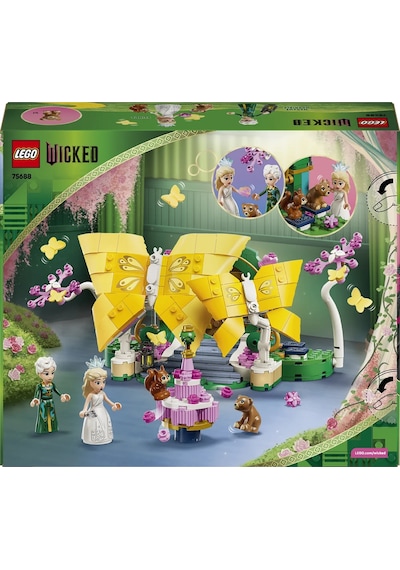 LEGO® Wicked Glinda’nın Düğünü 75688 - 8 Yaş ve Üzeri Çocuklar için Kelebek İçeren Yaratıcı Oyuncak Yapım Seti (476 Parça)