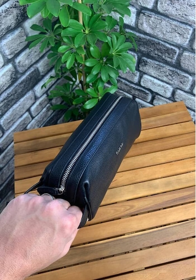Guard Siyah Hakiki Deri Unisex El Çantası // Grd260701wt1340 Çok Renkli