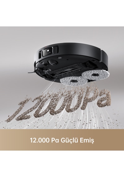 Dreame X40 Ultra Robot Süpürge Siyah