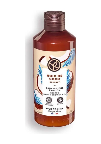 Yves Rocher Nemlendirici Duş Jeli Tropikal Hindistan Cevizi 400 ML