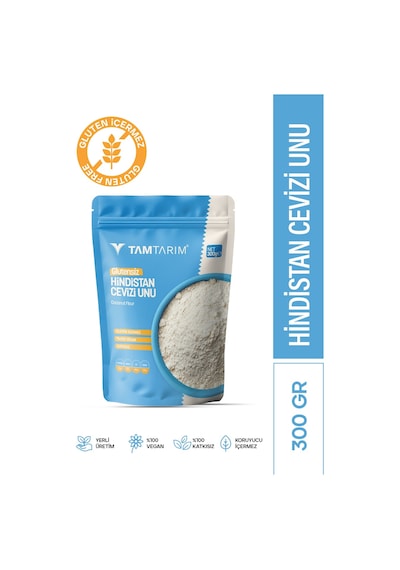 Tam Tarım Glutensiz Hindistan Cevizi Unu 300 G