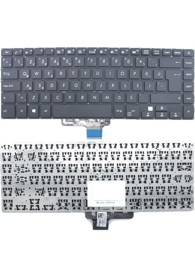 Asus Uyumlu S510U S510Ua S510Uf Notebook Klavye - Tuş Takımı / Siyah Tr - 553713858