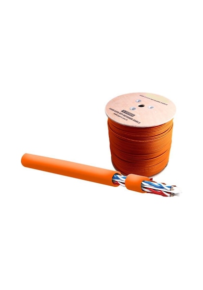 Qport Q-Cato2R 500 M Cat6 Outdoor Turuncu 23Awg 0.58Mm Kablo