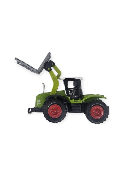 Farm Mini Oyuncak Traktör - 14 Cm Forklift Palet Yükleyici Çiftlik Aracı