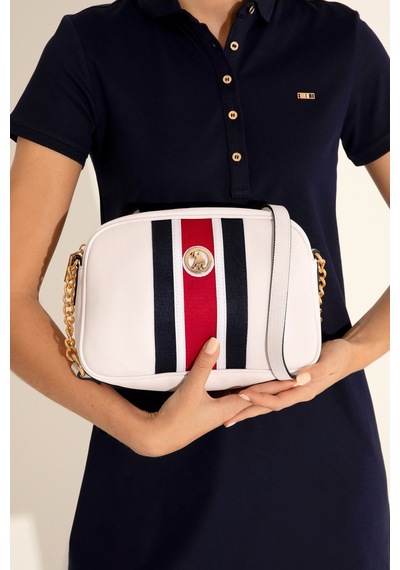 U.S. Polo Assn. Kadın Beyaz Çapraz Çanta 50293682-VR013