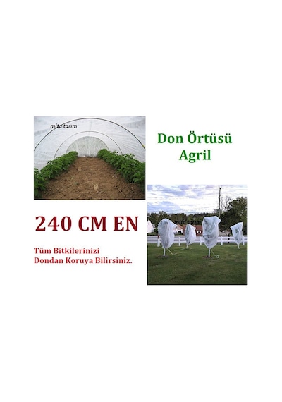 Don Kırağı Örtüsü - 240 CM x100 M - Agril - Don Örtüsü
