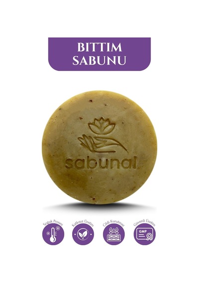 Sabunal Bıttım Sabunu - Cilt Sorunlarına Yönelik - Yoğun Doğal Saç ve Cilt Bakım Sabunu 100 G