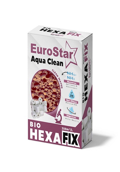Bıo Hexafıx Biyolojik Filtre Malzemesi Amonyak Ve Amonyum Giderici Seramik Halkalar 500ml