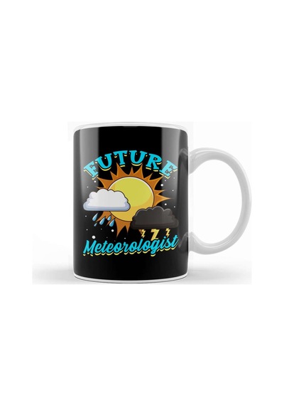 Cute & Funny Future Meteorologist Tornado Storm Kupa Bardak Porselen Karışık