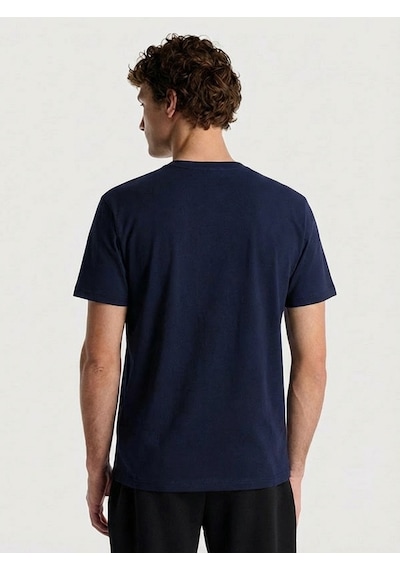 Nb Lifestyle Men Tshirt Erkek Lacivert T-shirt - Mnt1642 Lacivert