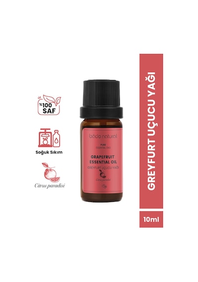 Bade Natural Greyfurt Uçucu Yağı %100 Saf 10 ML