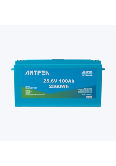 Antfea 25.6v 100ah Abs Lityum Akü Lifepo4 + 200w Esnek Güneş Paneli