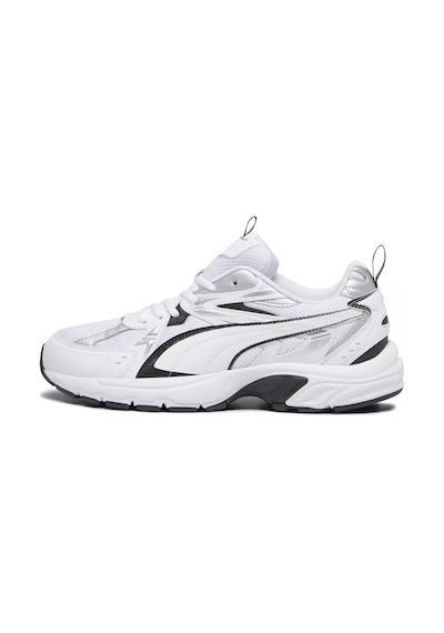 Puma 402623 01 Milenio Tech Beyaz-siyah-gümüş Kadın Spor Ayakkabı Beyaz