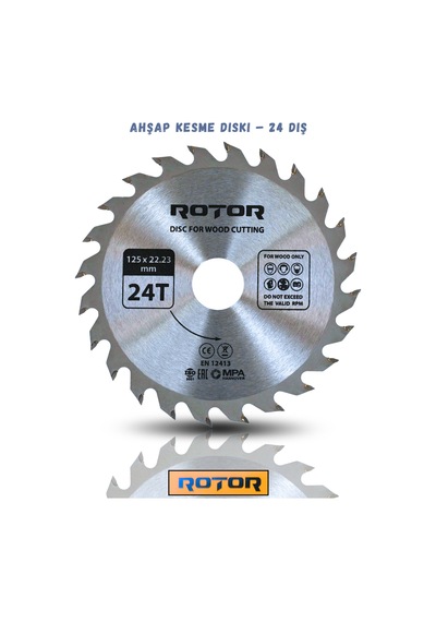 5li Disk Seti 125x22,23 Metal+seramik+ahşap 5 Parça