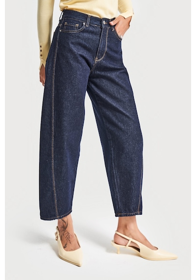 Itsbasic Kadın İndigo Renk 7w5-50 Carrot Fit Rahat Kesim İç Boy 67cm %100 Koton Denim Jean Itsbasic Kadın İndigo Renk 7w5-50 Carrot Fit Rahat Kesim İç Boy 67cm %100 Koton Denim Jean