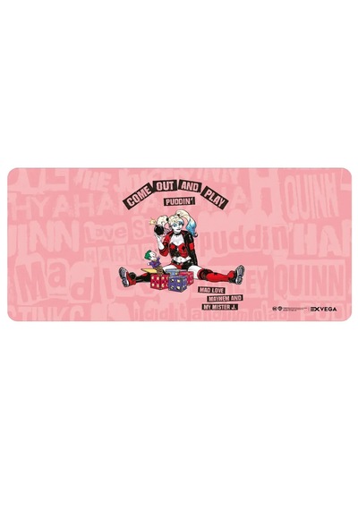 Exvega Harley Quinn Come Out And Play Mousepad Xxl 90 40