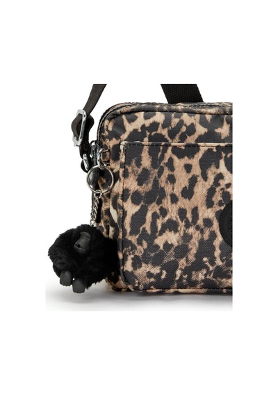 Kipling Abanu M Orta Boy Omuz Çantası Leopar