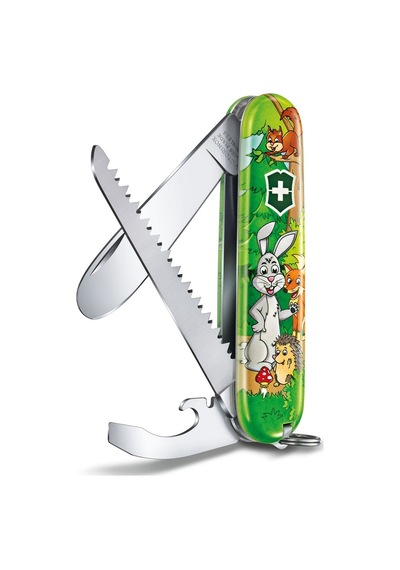 Victorinox My First Tavşan Desenli Kamp Çakı-Boyama Kitabı 0.2373.E2 Çok Renkli