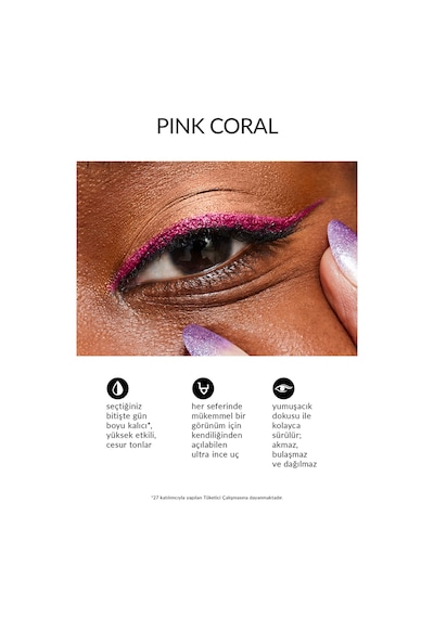 Avon Glimmersticks Pırıltılı Asansörlü Suya Dayanıklı Göz Kalemi Pink Coral