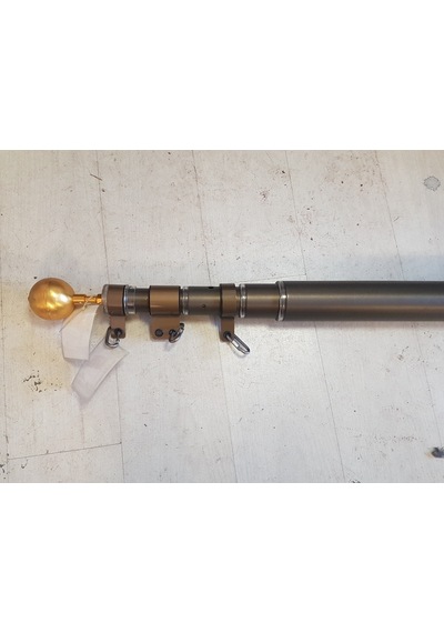 5Metre Amerikandan İthal Dıştan İpli 5 Metre Krom Bayrak Diregi