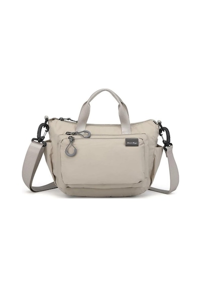 Smart Bags Ekstra Hafif Kumaş Kadın Postacı Çantası Bc 3136 - Bej