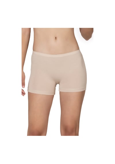Özkan Underwear Özkan 27782 Kadın Premium Kumaş Modal Pamuklu Esnek Rahat Mini Boxer Şort Tayt Taş