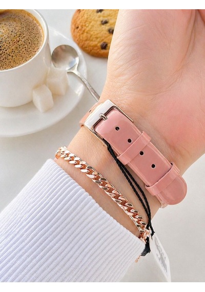 Daniel Klein Deri Kordonlu 2 Yıl Garantili 3 Atm Suya Dayanıklı Kadın Kol Saati+bileklik Bd.12810.5 Rose Gold