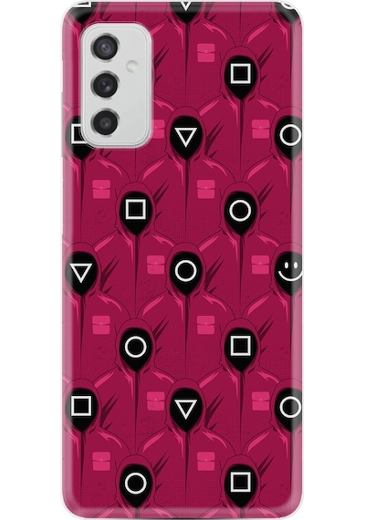 Samsung Uyumlu Galaxy M52 Kılıf Silikon Desenli Gamers 1823