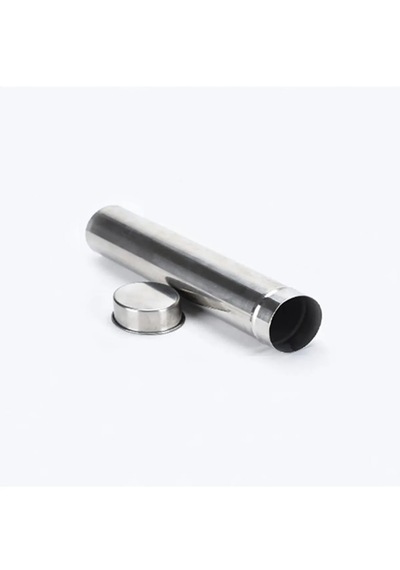 Cam Pipet Kutusu 5 Cm Boy 18 Cm Paslanmaz Çelik