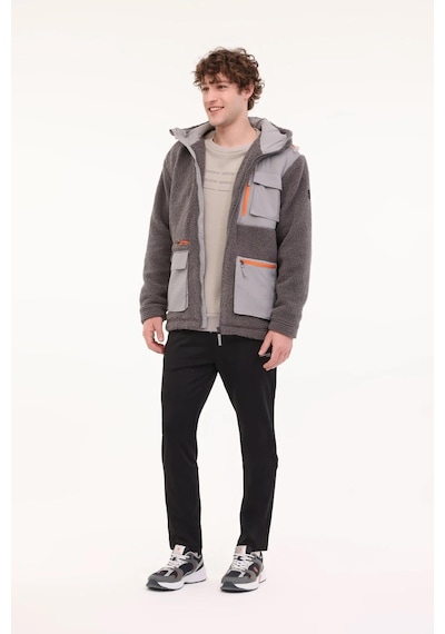 Lumberjack Ml Guens 6-21fw-hjm02 4pr Erkek Polar Mont Gri