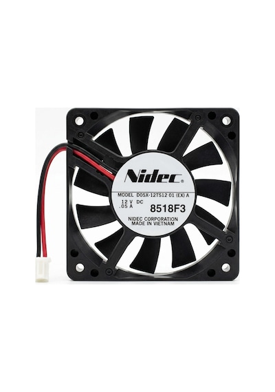 Nidec 50x50x10mm 12v 0.05a 2 Kablo Rulmanlı Fan