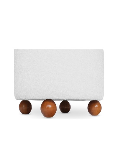 Marshmallow Bohem Puf Beyaz