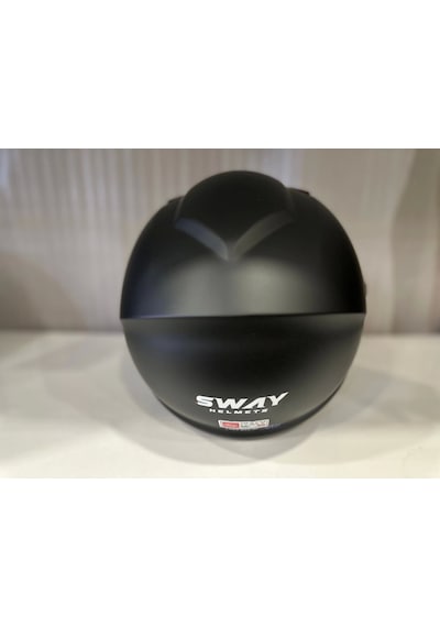 Sway Sw 765 Çenesiz Açık Motosiklet Kaskı Mat Siyah