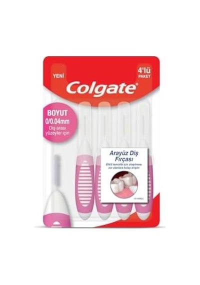 Interdental Diş Fırçası 4 Mm Açık Ahşap