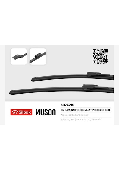 Silecek - 654 - Süpürgesi Muz Tipi Tiguan 11/07-range Rover - Csmo-tex - Evoque 09/11