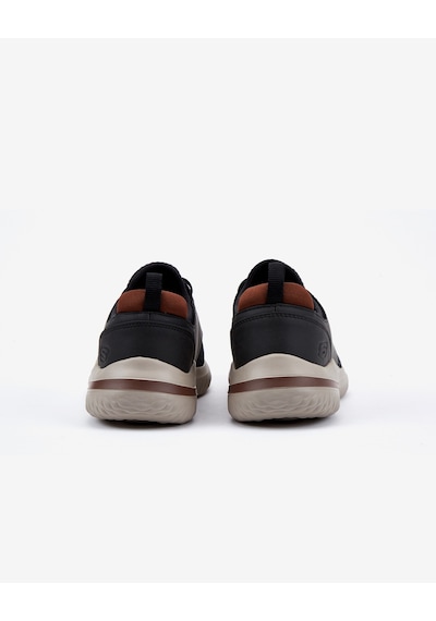 Skechers Delson 3.0 - Mooney Erkek Siyah Günlük Ayakkabı 210239 Blk Siyah