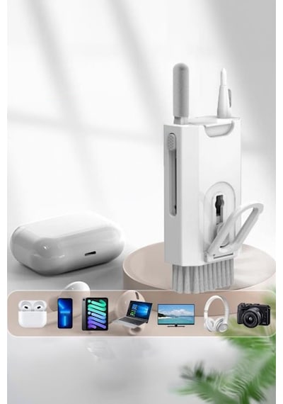 Torima MCB-01 Sprey Depolu 8in1 Bilgisayar Klavye Kulaklık Mouse Ekran Telefon Temizleme Fırça Seti