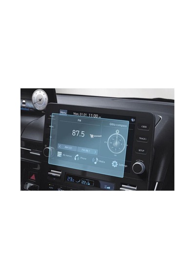 Hyundai Staria Uyumlu 8 İnç Multimedya Araç Ekran Koruyucu Nano Şeffaf 9h Kırılmaz