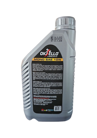 Oksello Mono Sae 10w Zincir Yağı 1 Litre Elektrikli Ve Akülü Testere Uyumlu
