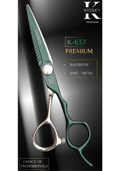 Kioski Profesyonel Premium Lüks Makas 440-c 6 Numara K-637