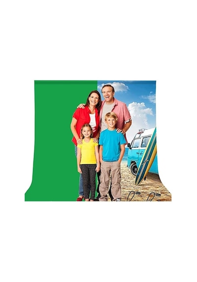 Genel 2m X 2m Yeşil Fon Perde Seti, Chroma Key Green Screen Kit, T Braket Stand, 5 Klips İle Birlikte, Fotoğraf Video Çekimi İçin Açık Mavi Genel 2m X 2m Yeşil Fon Perde Seti, Chroma Key Green Screen Kit, T Braket Stand, 5 Klips İle Birlikte, Fotoğraf Video Çekimi İçin Açık Mavi