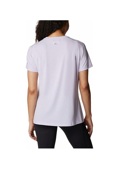 Columbia W Endless Trail Running Tech Kadın Kısa Kollu Tişört-5345 Desenli